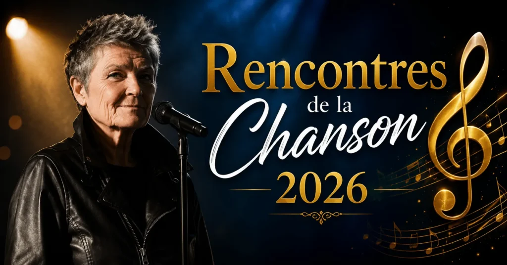 Visuel des Rencontres de la Chanson 2026